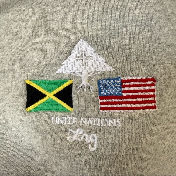 Vintage LRG Lifted Research Group Nature Rock WarmUp Track Jacket Mens 3XL XXXL - Picture 5 of 11